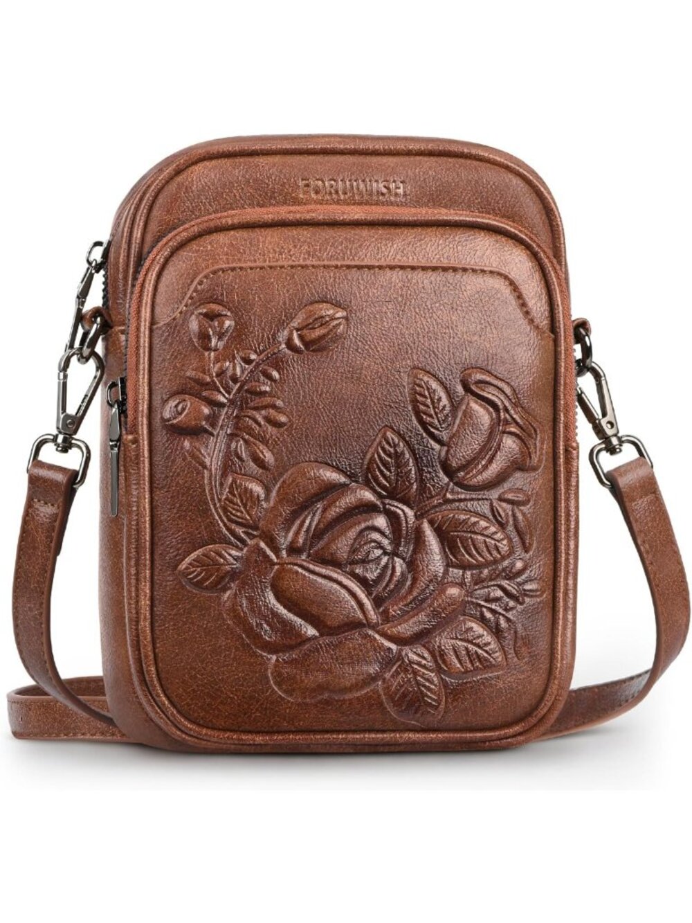 Stylish Small Crossbody Bag for Women | RFID Leather Cell Phone Purse